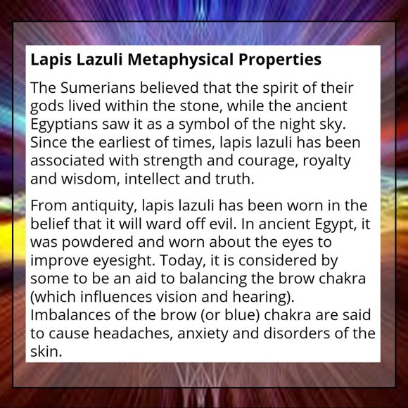 * INNER STRENGTH * CALMNESS * LAPIS LAZULI AMETHYST BRACELET - Picture 11 of 11